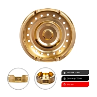 Фото 1 Калауд Alpha Hookah FNX Gold 