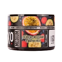 Фото  BRUSKO MEDIUM Фейхоа с ягодами и маракуйей 50гр 