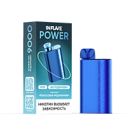 Фото  INFLAVE POWER Кокосовое мороженое (9000 затяжек) 