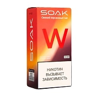 Фото  SOAK W Свежий персиковый чай 10000 затяжек 