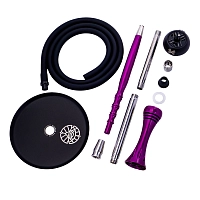 Фото 3 Кальян Alpha Hookah X purple (без колбы) 