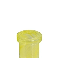 Фото 2 Колба Vessel Glass Пирамида чёрно-жёлтая крошка 