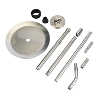 Фото 4 Кальян Mexanika STM-A Custom Silver (без колбы) 