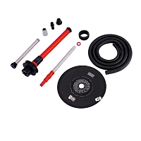 Фото 3 Кальян MISHA REVOLT Ferra Red красный (без колбы) 