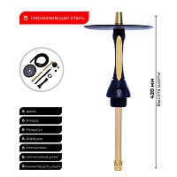 Фото 2 Кальян Alpha Hookah S erida (без колбы) 