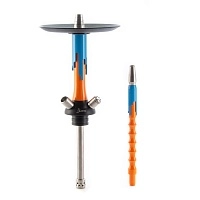 Фото  Кальян MAMAY CUSTOMS Flow оранжево-синий (без колбы) 