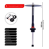 Фото 1 Кальян MISHA REVOLT Red Black (без колбы) 