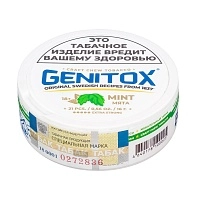 Фото  Табак жевательный GENITOX Мята 