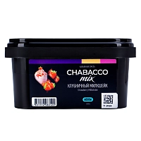 Фото  Chabacco Mix Medium с ароматом Клубничный милкшейк (Strawberry Milkshake), 200гр. 