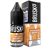 Фото  Жидкость Brusko Salt Испанский десерт 10 мл 2 мг 
