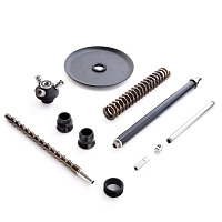 Фото 2 Кальян MAMAY CUSTOMS Coilovers чёрно-бронзовый (без колбы) 