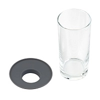 Фото  Коктейльный набор для колбы Hoob Cube | Космический серый 