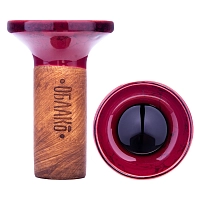 Фото 1 Чашка Облако Flow чёрный/вишнево-чёрный мрамор 