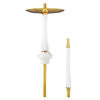 Фото 1 Кальян UNION Sleek PVD белый 