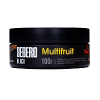 Фото  SEBERO Black с ароматом Сок мультифрукт (Multifruit), 100 гр. 