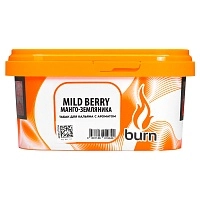 Фото  Burn с ароматом Сочное желтое манго с кисло-сладкой лесной земляникой (Mild Berry), 200гр. 