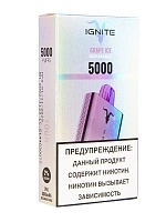 Фото  IGNITE Grape Ice V2 (5000 затяжек) 
