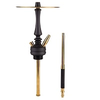 Фото 1 Кальян Hoob Mars mini Чёрный x Золото 