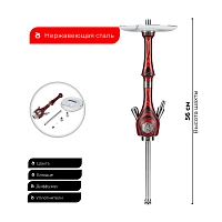 Фото 2 Шахта Mr. Wood Elegant (Red) (без колбы) 