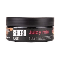 Фото  SEBERO Black с ароматом Экзотический микс (Juicy mix), 100 гр. 