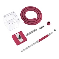 Фото 3 Кальян Hoob subAtom Винный красный x Нержавеющая сталь 