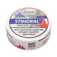 Фото 2 Табак жевательный STIMORAL CLASSIC С АРОМАТОМ«COLD DRY» 