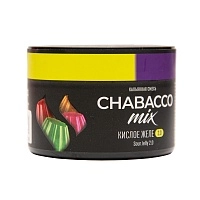 Фото  Chabacco Mix Medium с ароматом Кислое желе 2.0 (Sour jelly 2.0), 40гр. 
