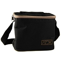 Фото 2 Кальян Pizduk PRO GOLD Black-bag (прозрачная колба) 