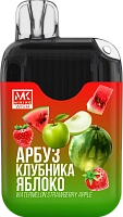 Фото  MIKING Арбуз клубника яблоко (6000 затяжек) 