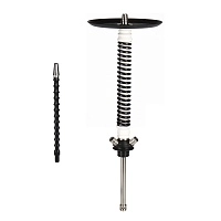 Фото 1 Кальян MAMAY CUSTOMS Coilovers бело-черный (грав. Кубы) (без колбы) 