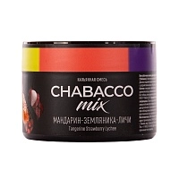 Фото  Chabacco Mix Medium с ароматом Мандарин, Земляника, Личи (Tangerine Strawberry Lychee), 40гр. 