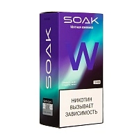 Фото  SOAK W Мятная ежевика 10000 затяжек 