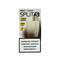 Фото  BRUSKO Split S Карамельный табак (1200 затяжек) 