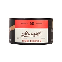 Фото  Muassel Medium 4/10 Томат с перцем 200гр 
