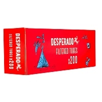 Фото  Гильзы сигаретные с фильтром DESPERADO 84x15мм (200шт) 