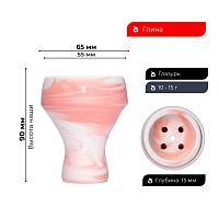 Фото 2 Чашка Форма Турка Сакура (розовая) 