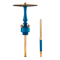 Фото 1 Кальян Hoob Mars mini Морской синий x Бронза 