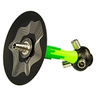 Фото 3 Кальян MAMAY CUSTOMS Flow жёлто-салатовый ф. (без колбы) 