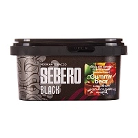 Фото  SEBERO Black с ароматом Белые мишки Гамми (Gummy bear), 200 гр. 