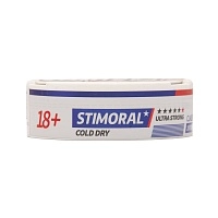 Фото 1 Табак жевательный STIMORAL CLASSIC С АРОМАТОМ«COLD DRY» 