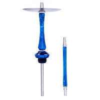 Фото 1 Кальян UNION Sleek акрил Full голубой 