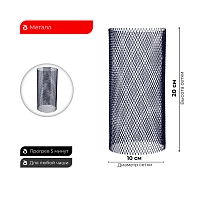 Фото 1 Защитный экран B-1 10*20 чёрный 