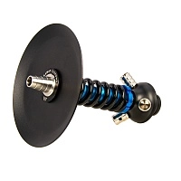 Фото 2 Кальян MAMAY CUSTOMS Coilover Micro голубо-чёрный (без колбы) 