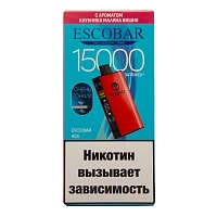 Фото  WAKA Escobar Клубника малина вишня (15000 затяжек) 