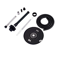 Фото 4 Кальян MISHA REVOLT Moon Black (без колбы) 