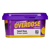Фото  Overdose с ароматом Ягоды с розой (Sweet Rose), 200гр. 