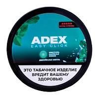 Фото  Табак жевательный ADEX ULTRASTRONG WIDE CLICK Двойная мята 