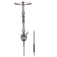 Фото 1 Кальян Hoob Mars Космический серый x Нержавеющая сталь 