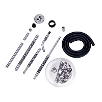 Фото 4 Кальян Mexanika STM-C Mechanical Steel (без колбы) + catcher 