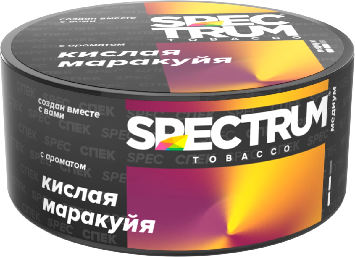 Фото  Spectrum Medium Line с ароматом Кислая маракуйя, 25 гр. 